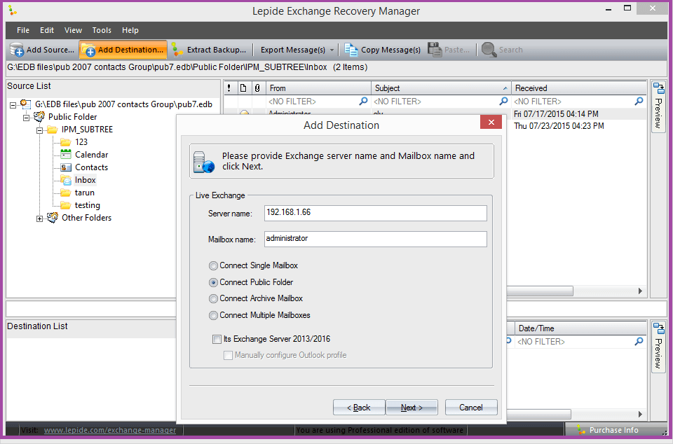 Restore Accidentally Deleted Public Folder Database from EDB FileMustBeGeek