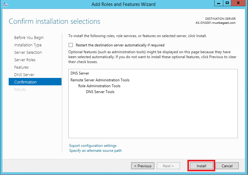 Install DNS Server Role in Windows Server 2012 R2 LaptrinhX / News