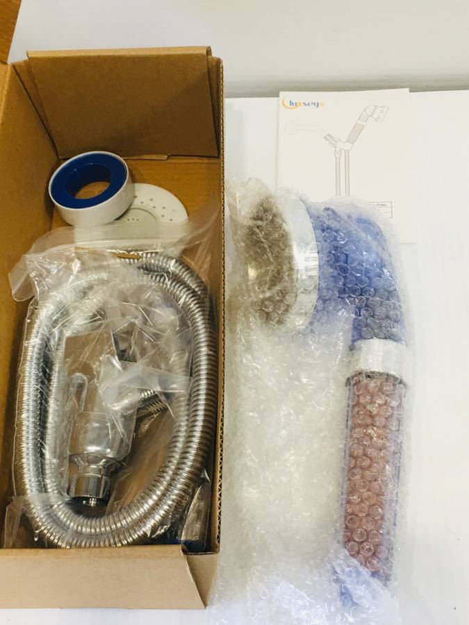 Luxsego Filtered Shower Head, High Pressure Water