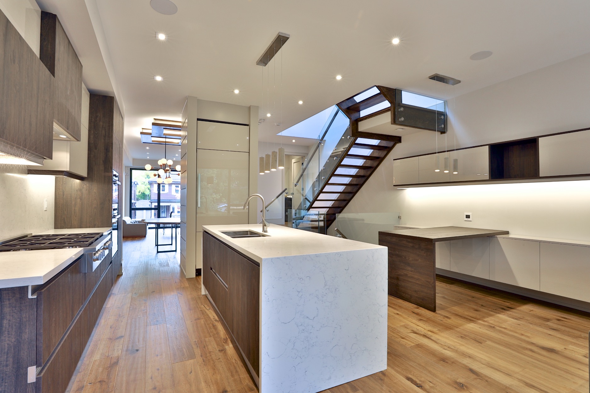 Wanless Avenue Contemporary Kitchen Muti Kitchen & Bath Toronto and