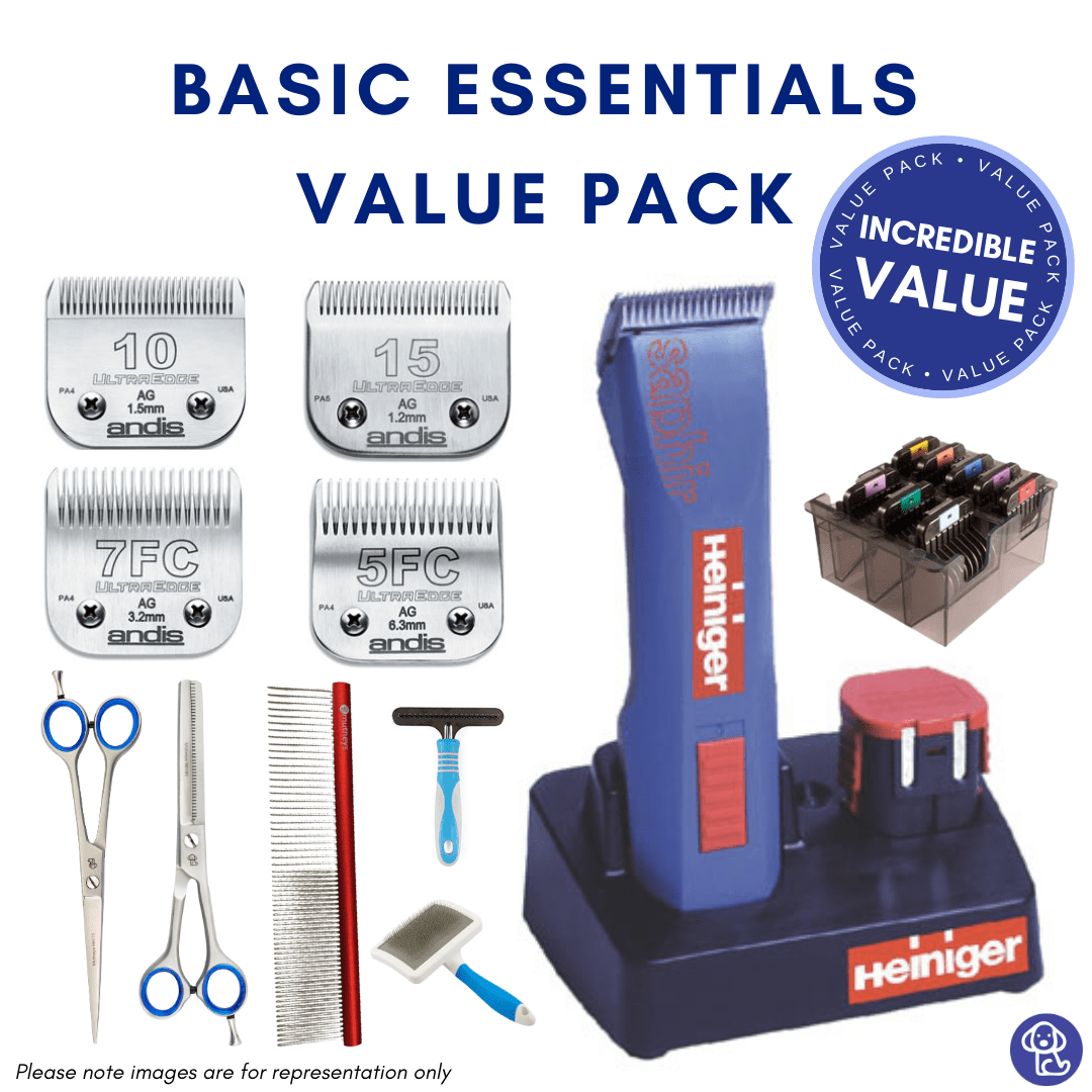 Basic Essentials Pack Dog Grooming Starter Packs Mutneys