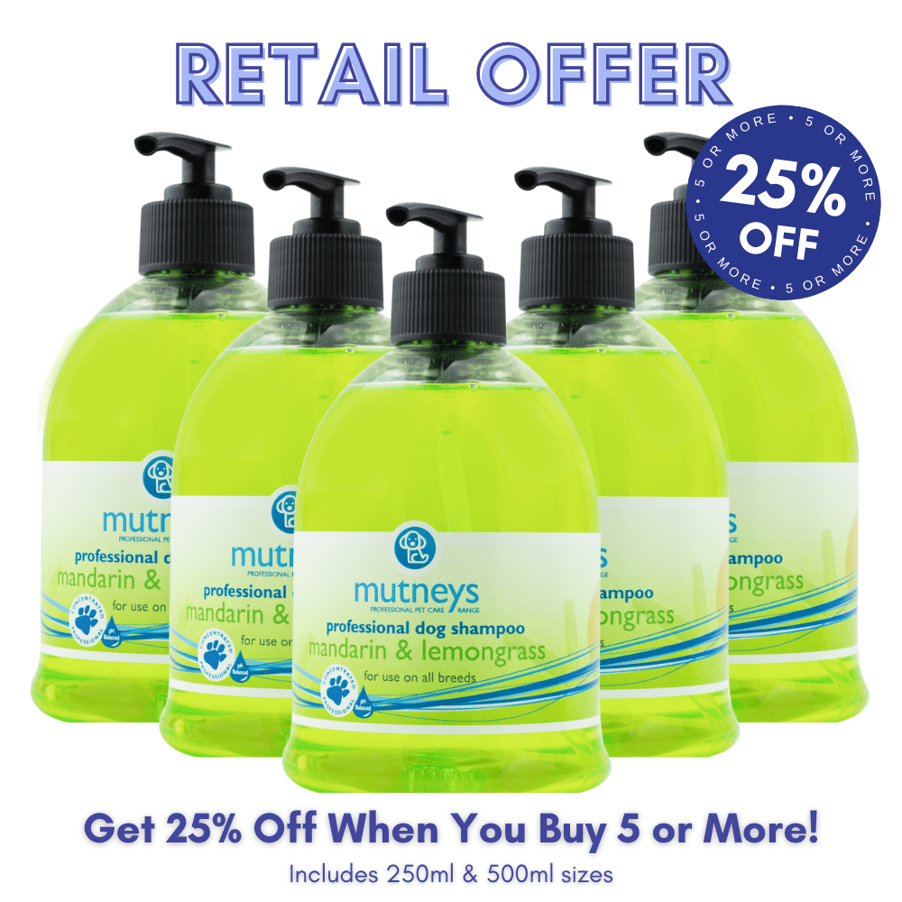 Mandarin & Lemongrass Shampoo Dog Shampoo Mutneys