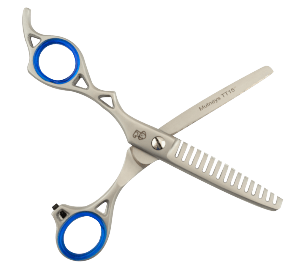 Lefty Blender 6.5" Scissor Coarse 15T Dog Grooming Mutneys