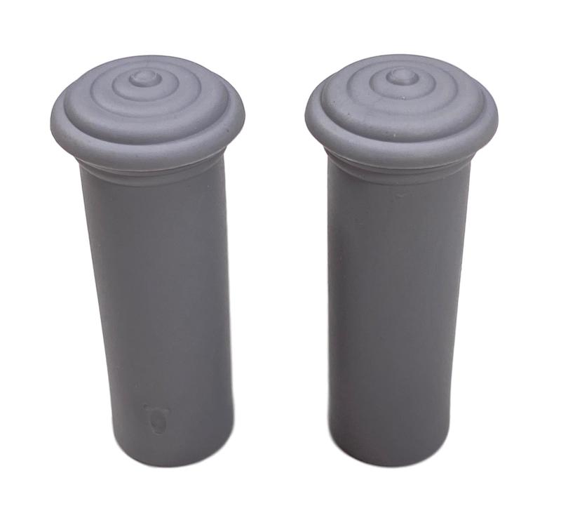 1955 1956 1957 Chevy Door Lock Knobs Pair Gray2.06I