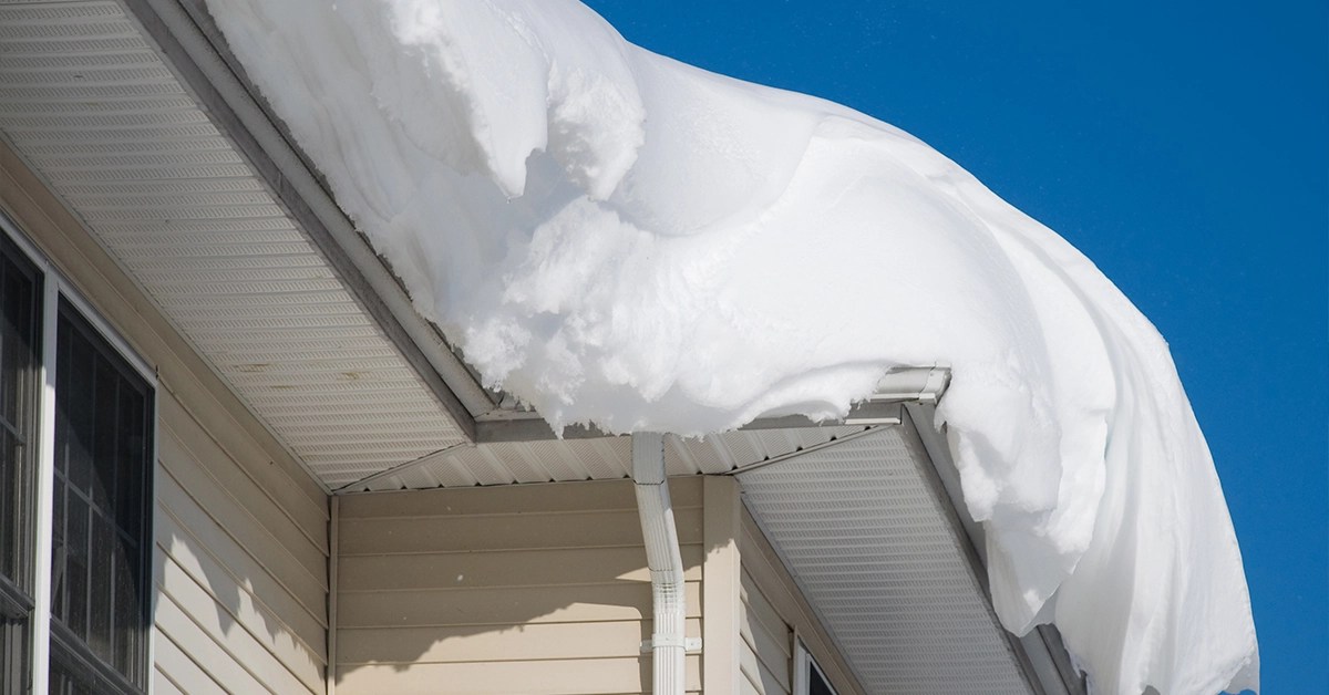 Calculate Snow Weight on Roof Preventing Roof Collapse