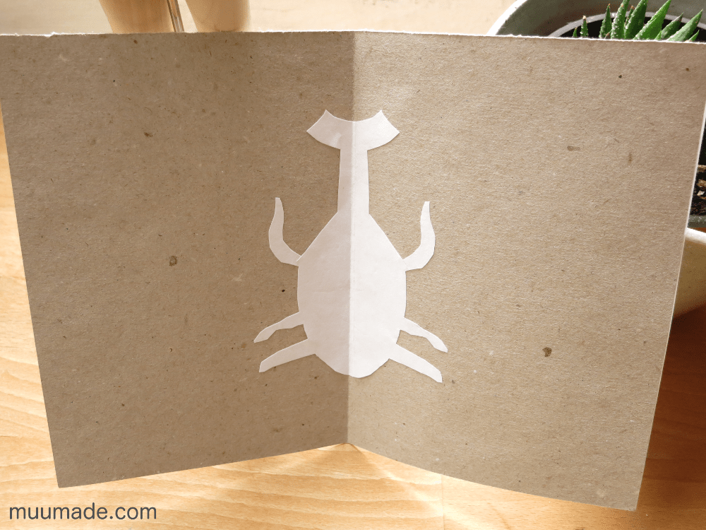 Paper CutOut Cards Muumade