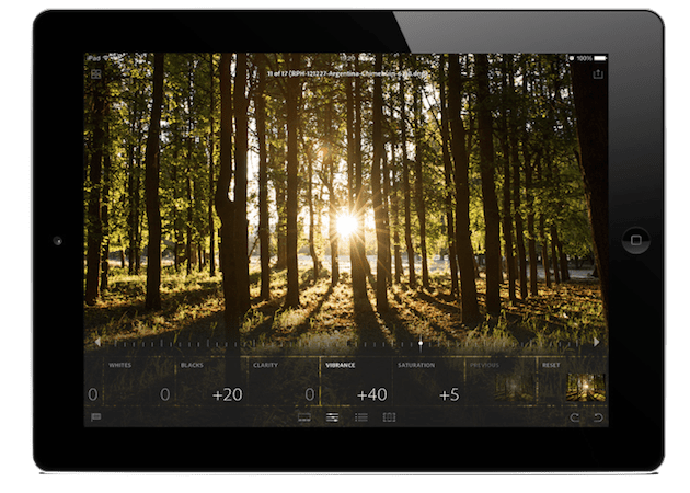 Adobe Lightroom Mobile llega al iPad