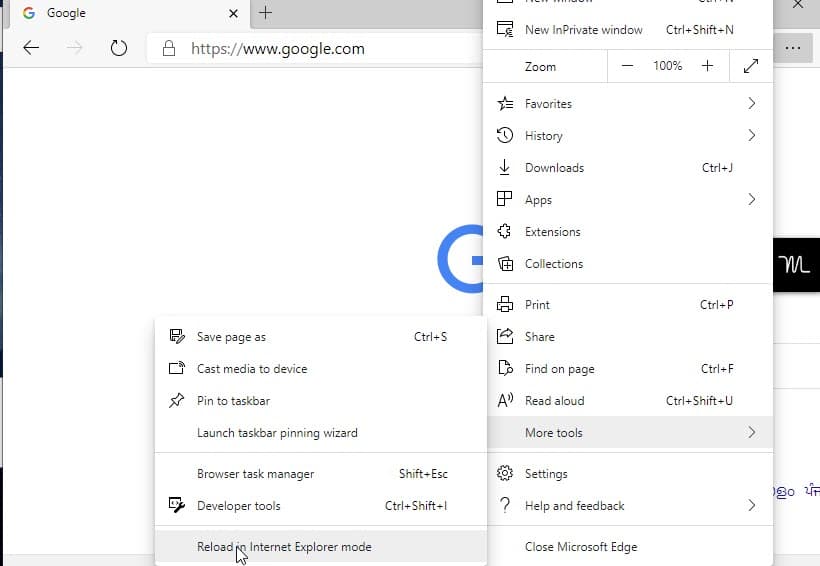 Microsoft Edge permitirá activar manualmente la compatibilidad con