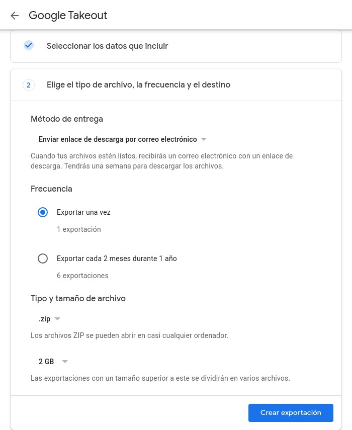 Ya puedes exportar tu colección de Google Play Music desde