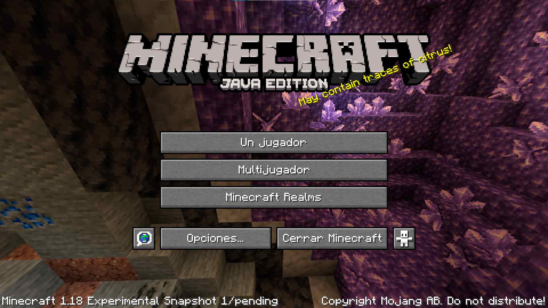 Minecraft 1.18 como probar la primera beta