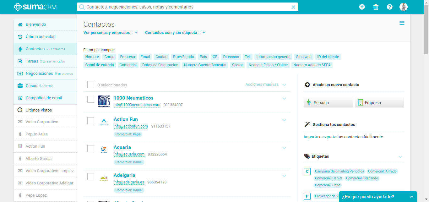 Analizamos SumaCRM, un CRM ideal para pequeñas empresas » MuyPymes
