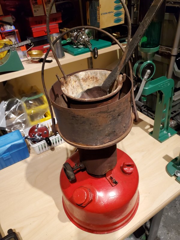 Lead melting stove The Muzzleloading Forum