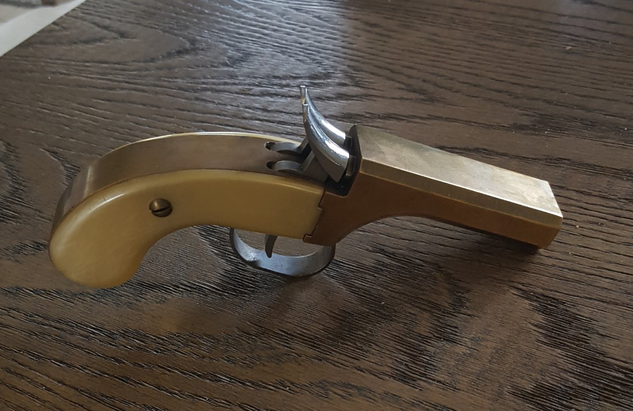 SOLD Snake Eyes .36 derringer The Muzzleloading Forum