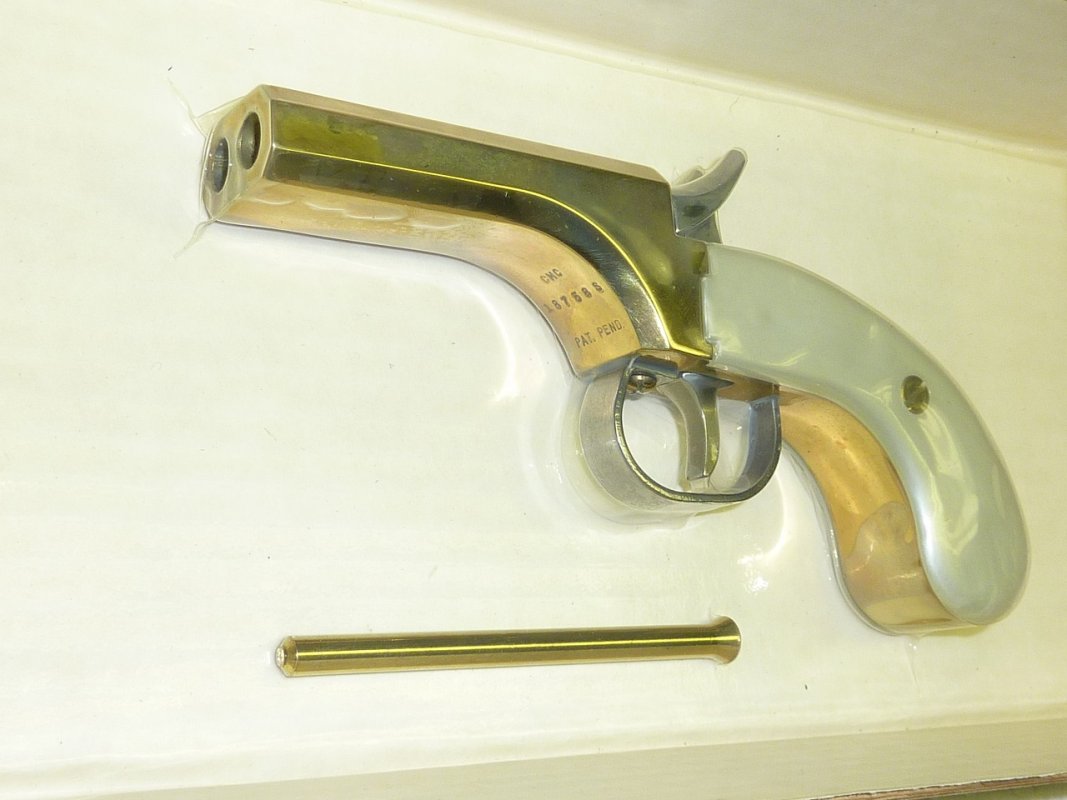 SOLD Snake Eyes double percussion pistol by Classic Arms .36 cal NEW