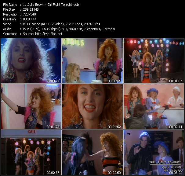 Julie Brown «Girl Fight Tonight» VOB File