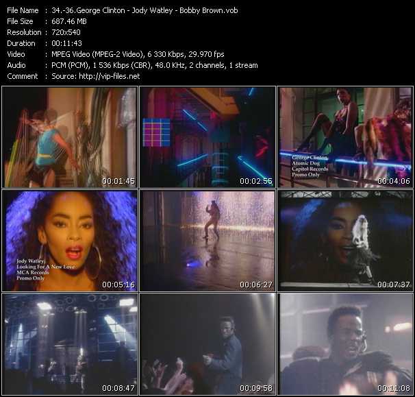 Clinton Jody Watley Bobby Brown «Atomic Dog