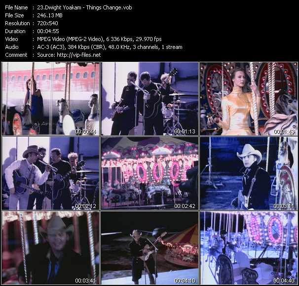 Dwight Yoakam «Things Change» VOB File