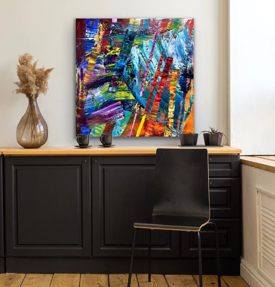 Enhance Your Space with Original Abstract Paintings for Sale Checa Art