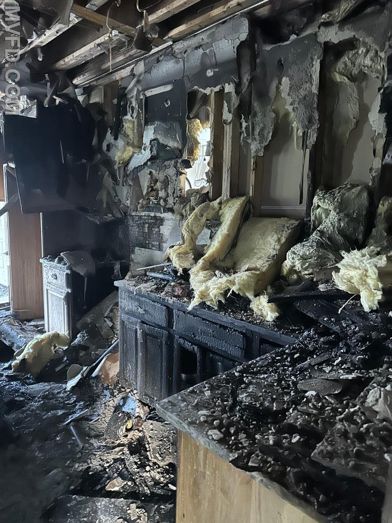 Oema Court House Fire Mechanicsville VFD