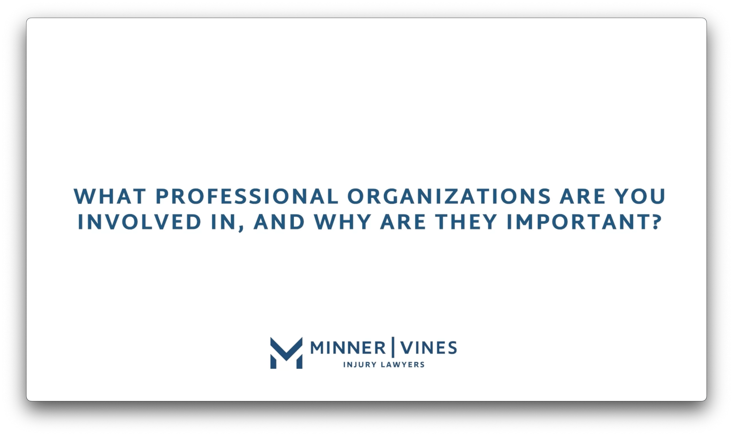 What professional organizations are you involved in, and why are they