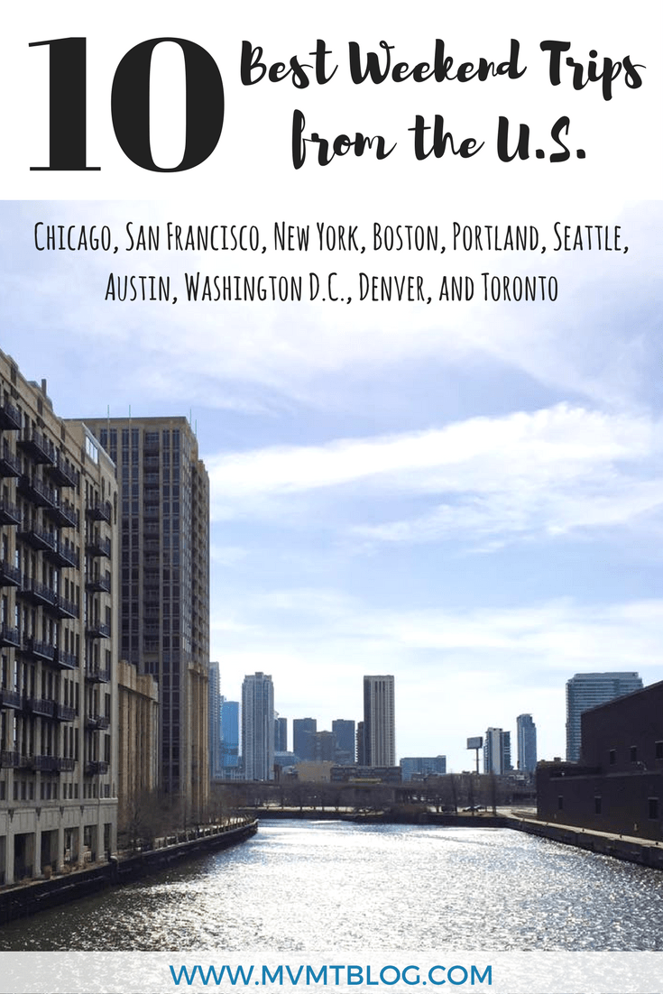 10 Best Weekend Trips to Take From the United States MVMT Blog