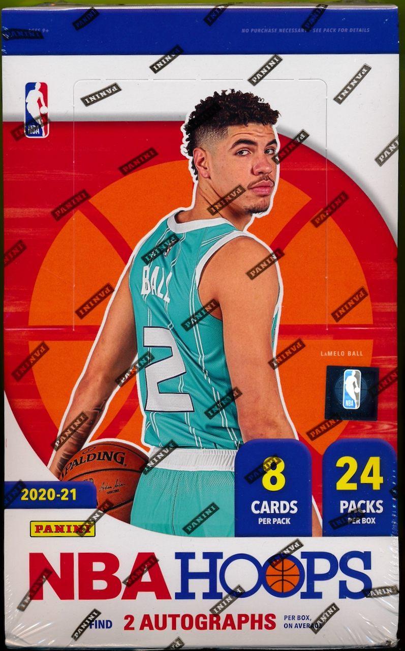 202021 Panini Hoops Basketball Hobby Box MVP Sports Cards