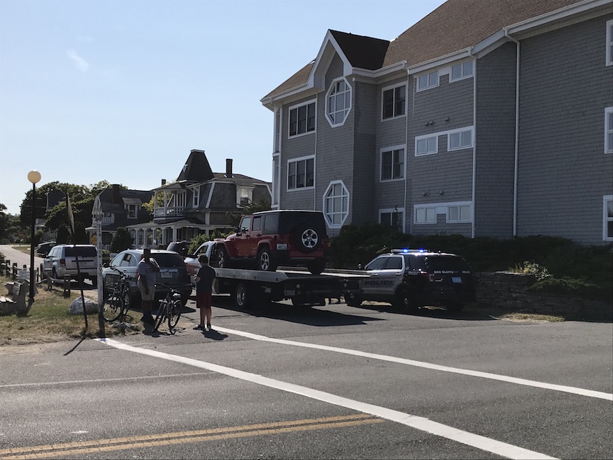 One injured in twocar collision in Oak Bluffs The Martha's Vineyard