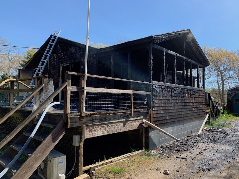 Fire tears through West Tisbury home The Martha's Vineyard Times