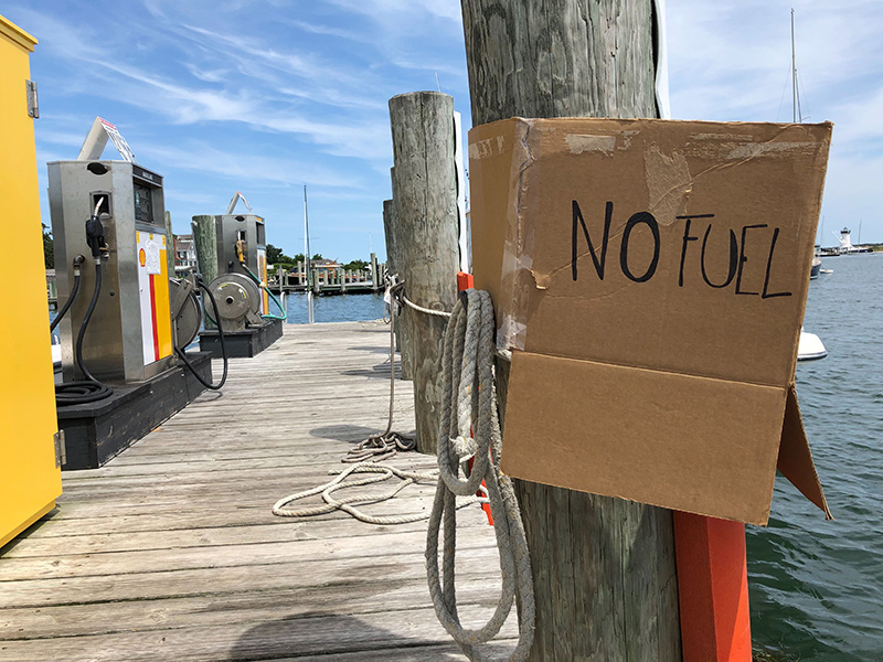 Edgartown fuel dock is up and running The Martha's Vineyard Times