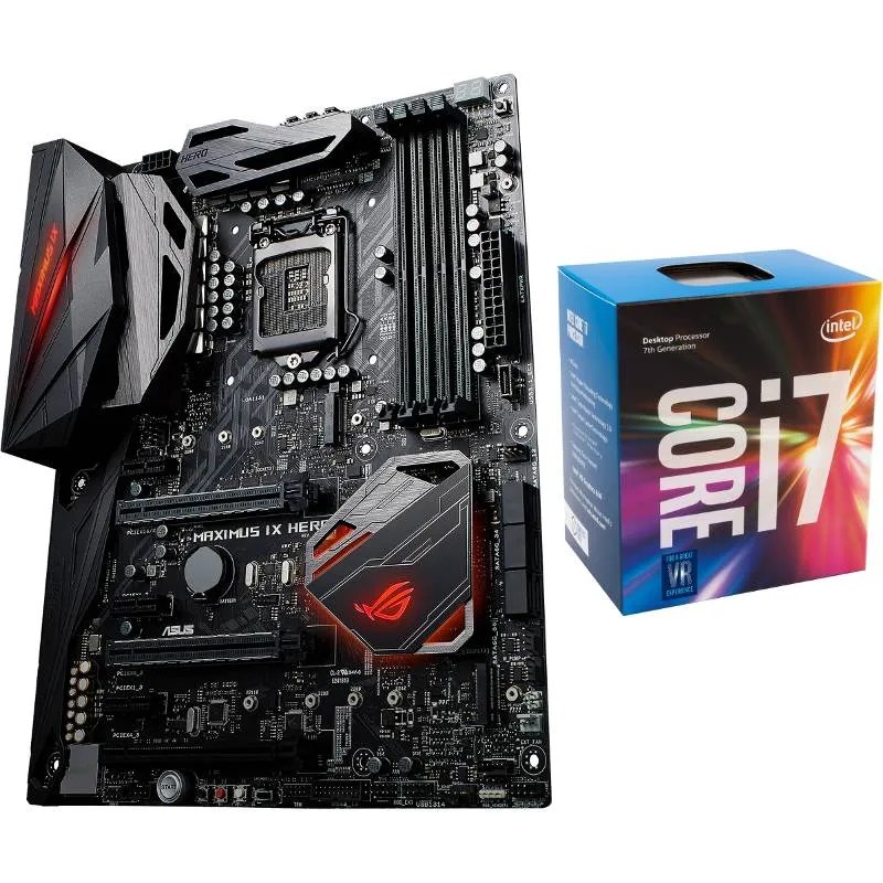 Bundle Deal ASUS ROG Maximus IX Hero Z270 ATX Motherboard + Intel i7