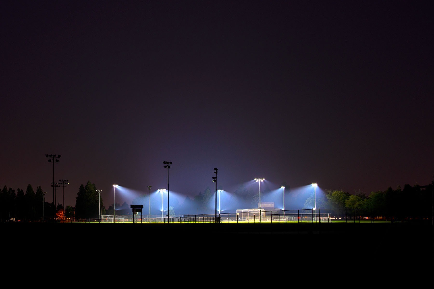 Franklin Sports Complex Softball Field 1 LED Lighting Upgrade MW Engineers
