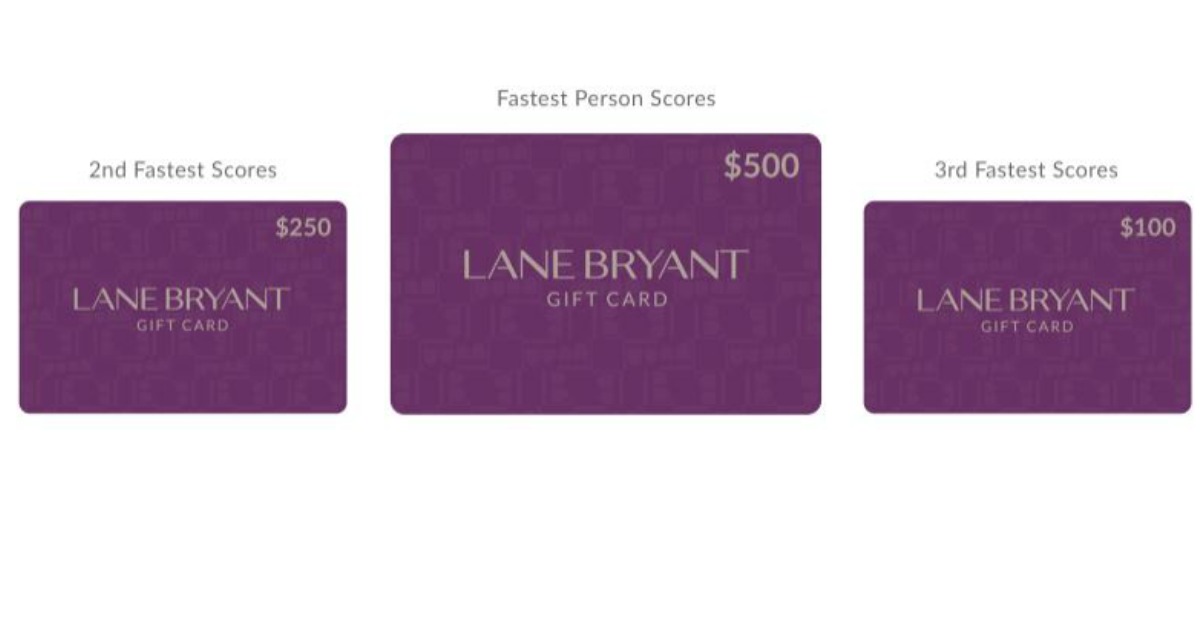 Lane Bryant Gift Cards are up for grabs! MWFreebies