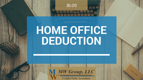 Home Office Deduction MW Group LLC