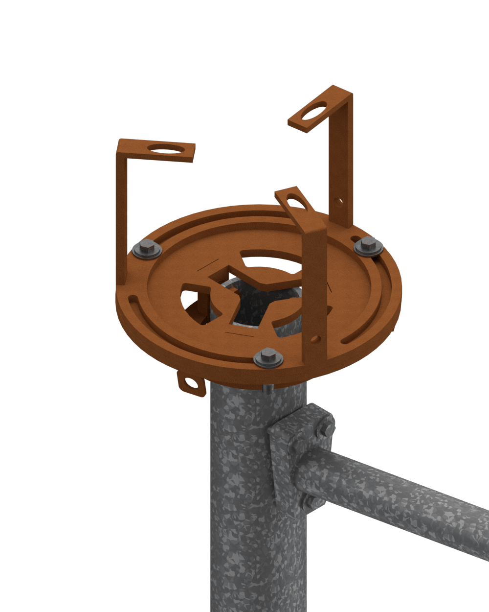 JPAKAM60005LS812C Light Pole Mount w/shrouds Micro Wireless