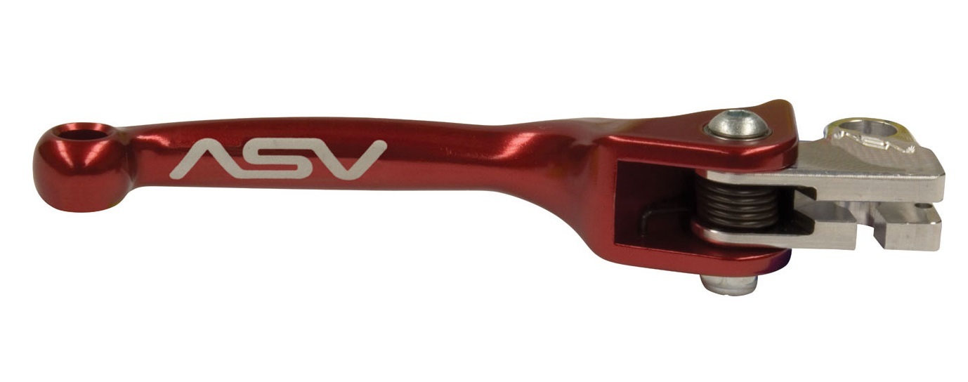 ASV Mx F3 Pro Red Universal Motocross Dirt Bike Unbreakable Front Brake