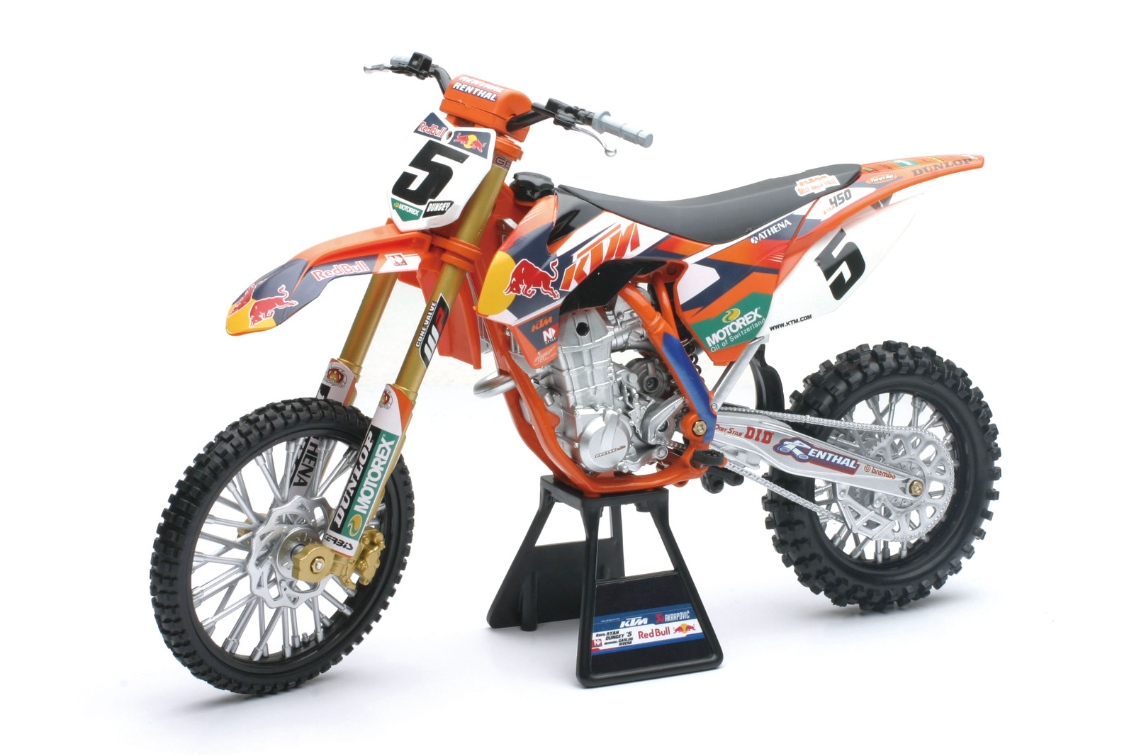NewRay NEW Mx KTM 5 Ryan Dungey 16 Motocross Motorbike Bike Figurine