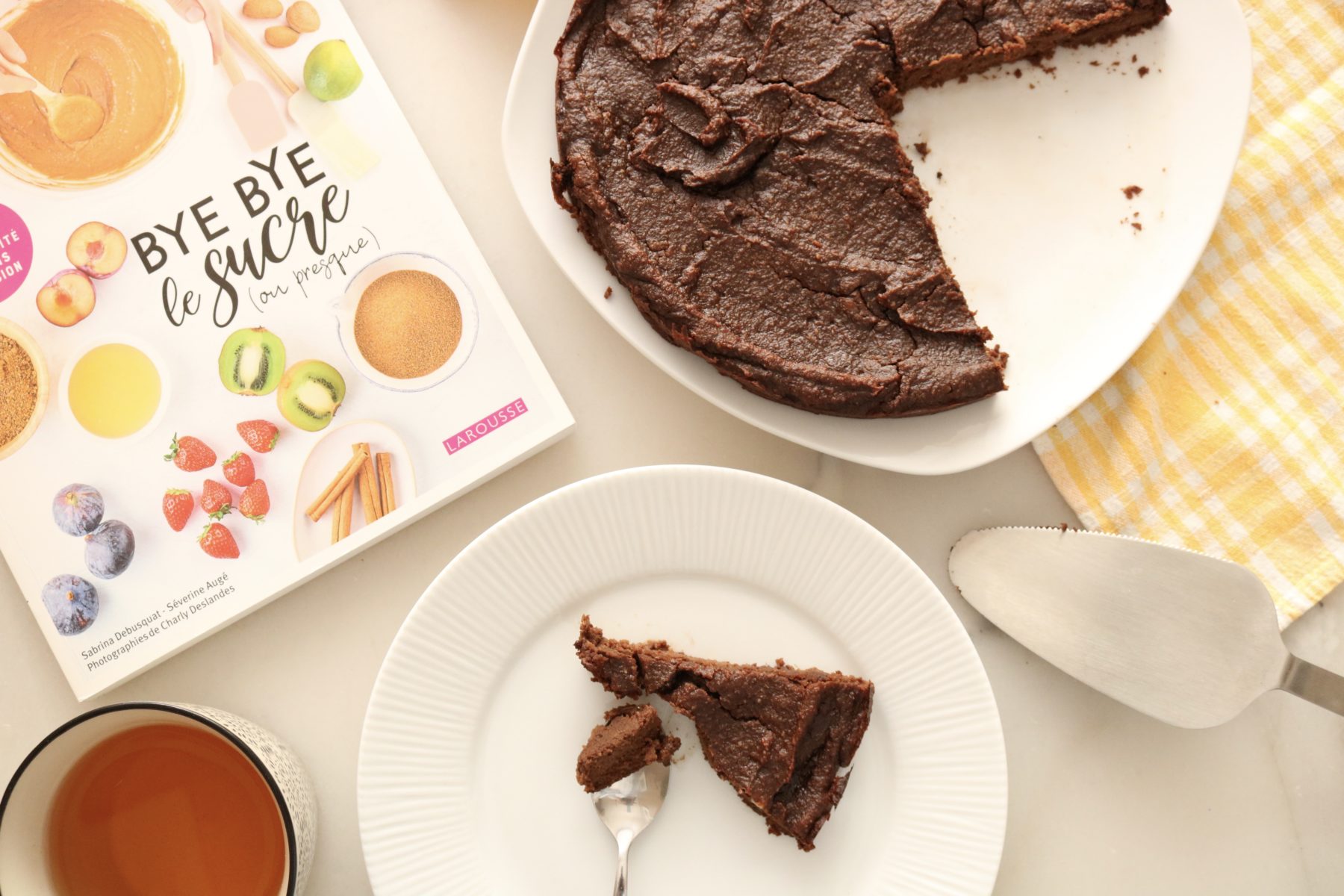 FONDANT AU CHOCOLAT sans sucre ajouté, sans lactose & sans gluten My