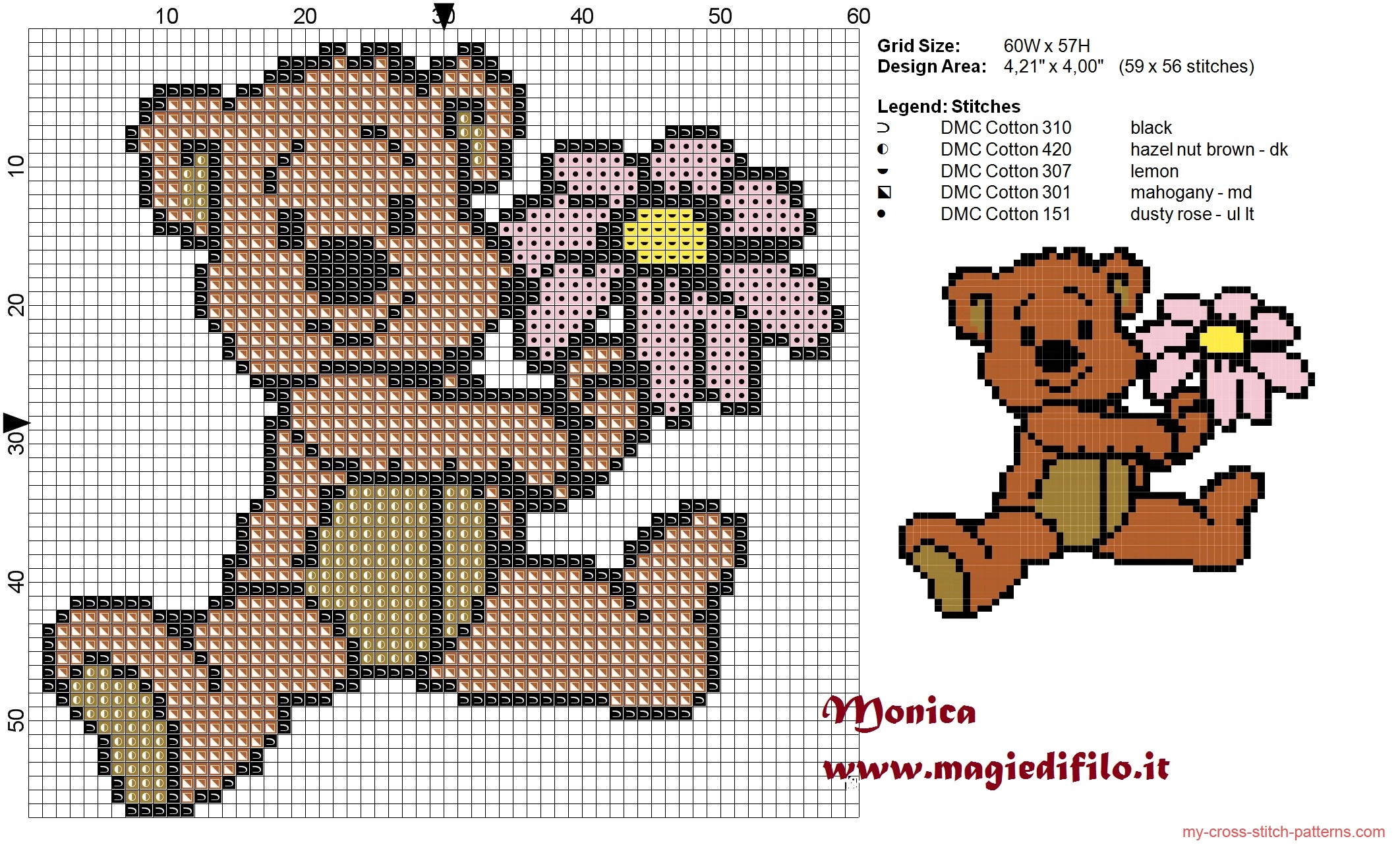 We did not find results for: Teddy Bear With A Flower Cross Stitch Pattern Free Cross Stitch Patterns Simple Unique Alphabets Baby