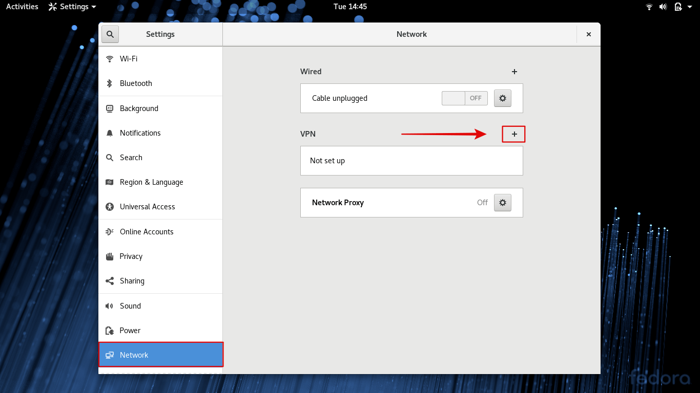 Linux Fedora SSL OpenVPN setup My Private Network VPN