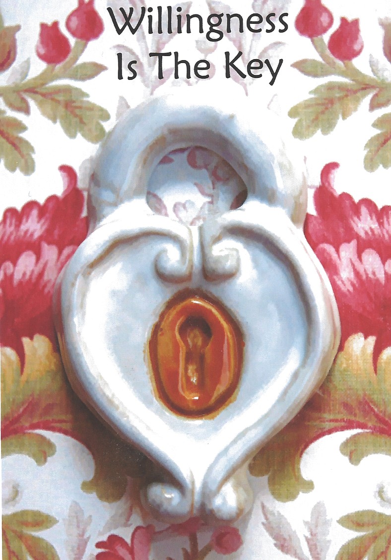 Willingness Is The Key Greeting Card