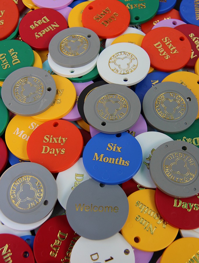 Nicotine Anonymous Chips for Sobriety My 12 Step Store