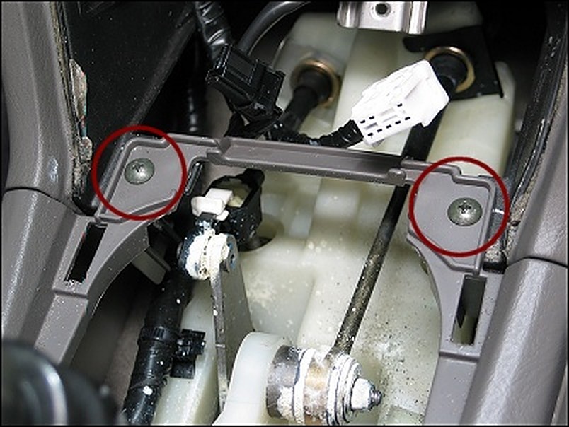 Installing ES Bushings under the Shifter Assembly on 5thgen Nissan Maxima