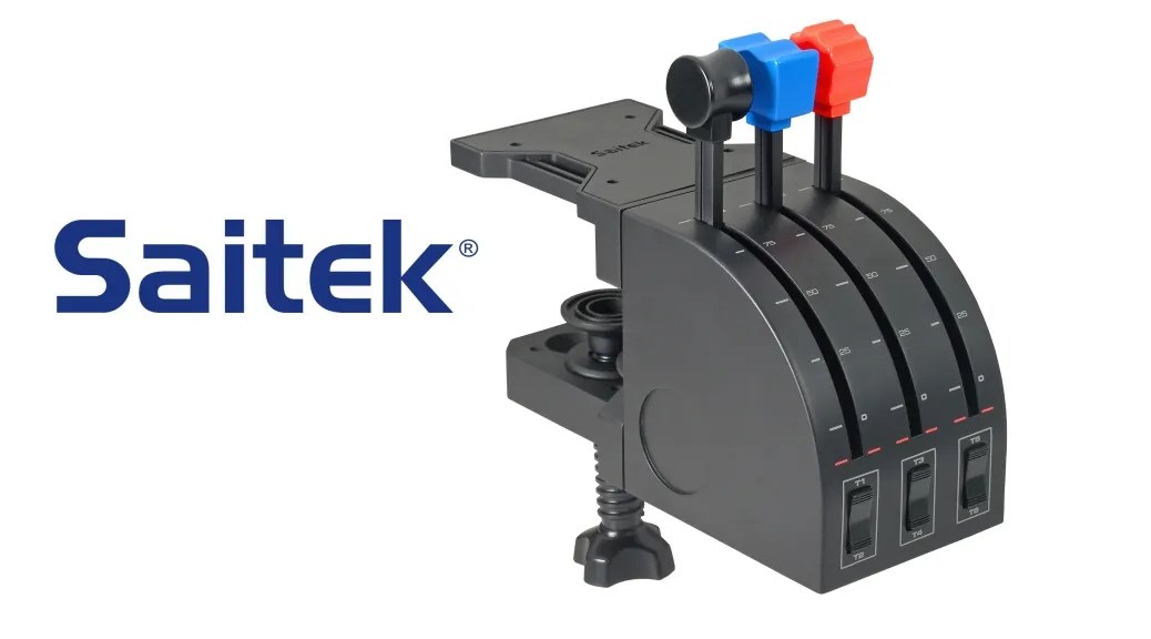 SAITEK PRO FLIGHT THROTTLE QUADRANT • my737NG