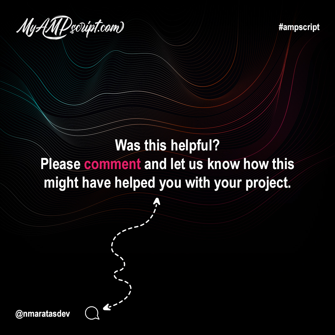 AMPscript LookupRows Function Intermediate Level