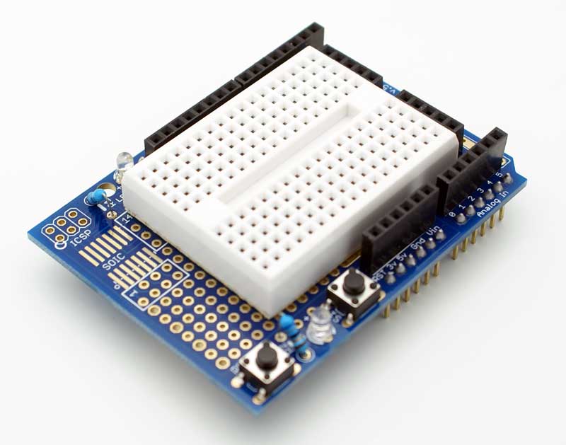 Arduino UNO Prototyping Shield Min Arduino