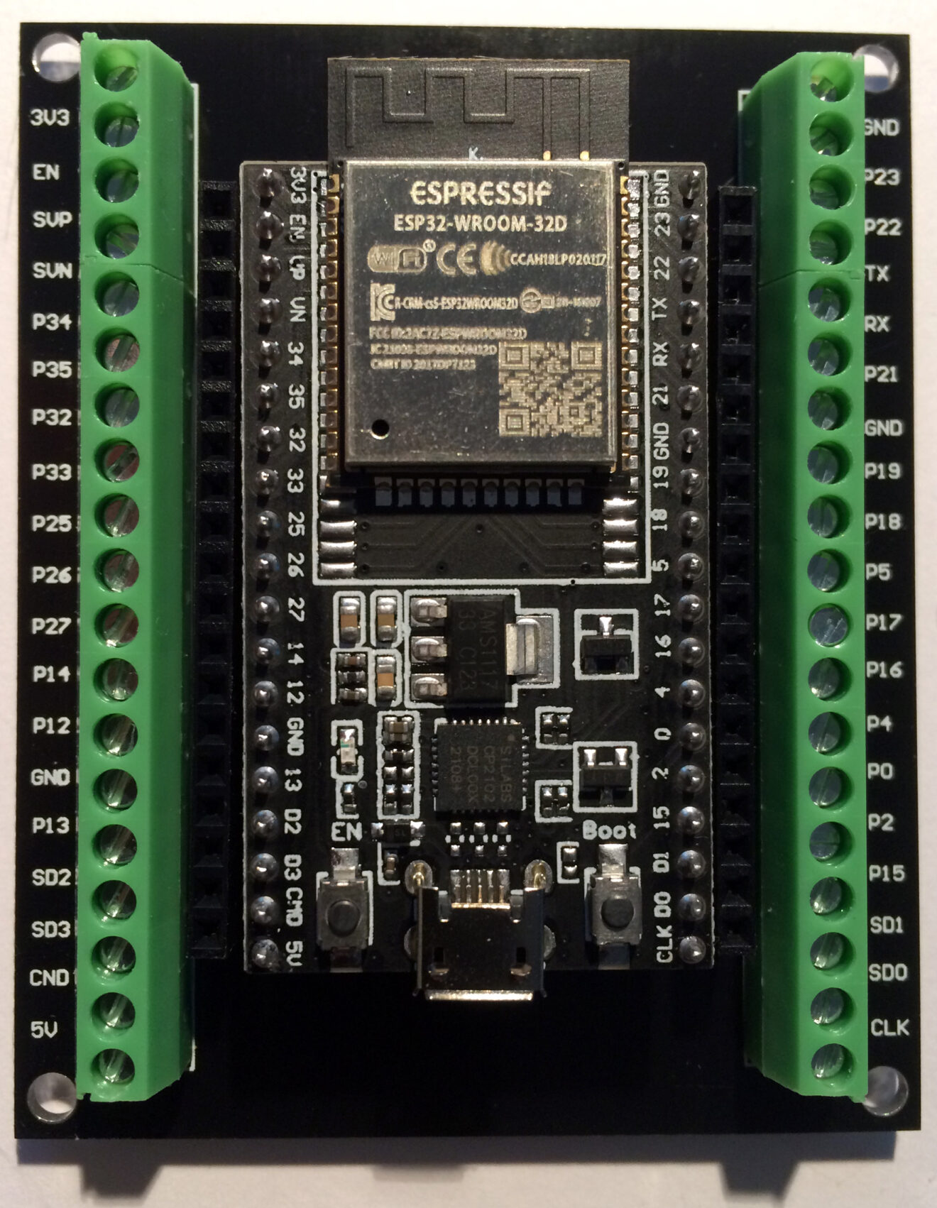 ESP32 38 pin Terminal Adapter Min Arduino