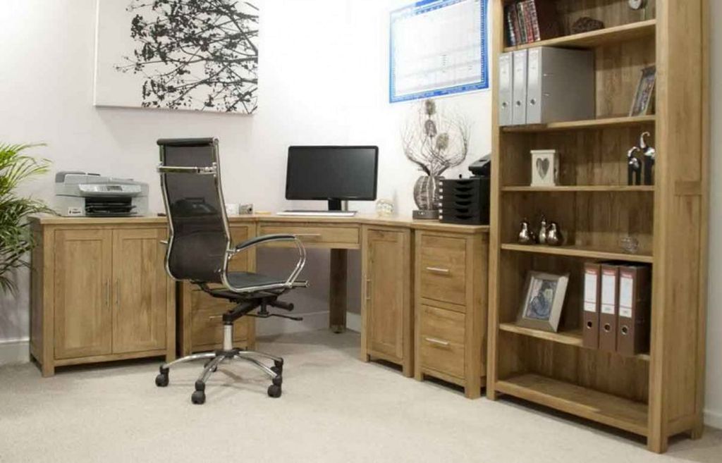 A home office off the kitchen can be concealed with a pocket door. 20 Inspiring Home Office Design Ideas for Small Spaces