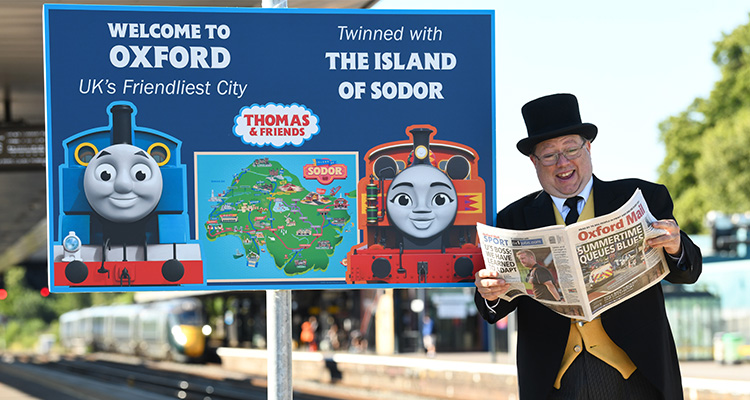 Oxford Twinned with Island Of Sodor | Thomas The Tank Engine | My Baba