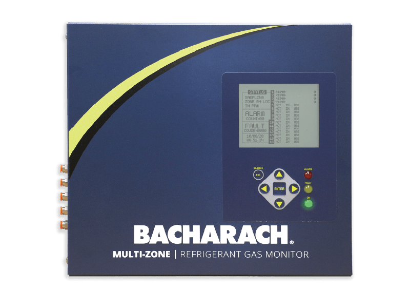 Bacharach MultiZone Gas Monitor Reduce Refrigerant Emissions