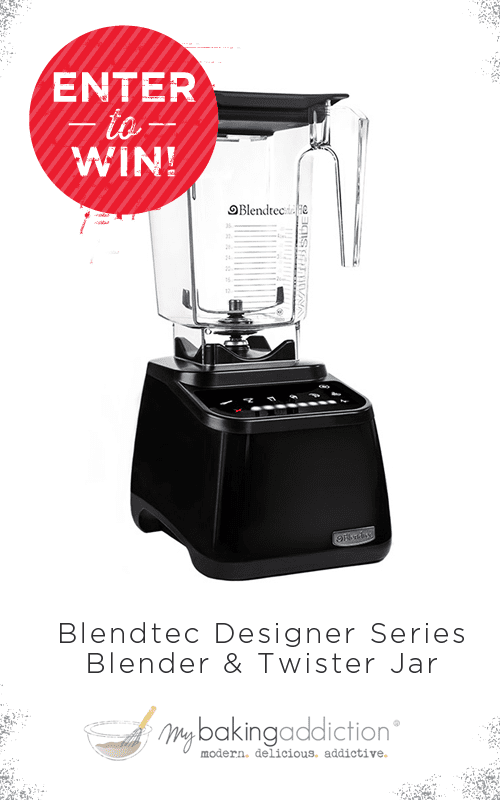 Blendtec Designer Series Giveaway My Baking Addiction